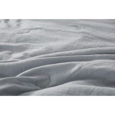 A set with a covering “Erica”, size 160x220 cm, 50x70 cm, gray color-8
