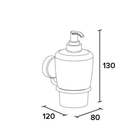 Liquid soap dispenser Simple506-1