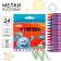 Wax pencils, set 24 colors, mixers
