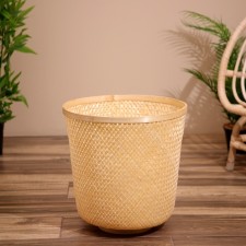 Wicker basket, from bamboo 40x40x43 cm