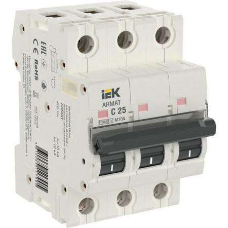 Circuit breaker automatic IEK AR-M10N-3-C025 3P, 25A,