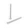 Screw, secret, galvanized, Din965, M5x70 mm, 120 pcs