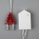 Garland “thread” 5 m, IP20, transparent thread, 50 LED, red glow, 8 modes, 220 V