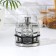 Set for glass spices on the stand "Classic", 6 pcs