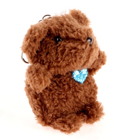 Soft toy on the armor "Bear", 8 cm-2