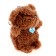 Soft toy on the armor "Bear", 8 cm