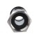 Adapter Rommer RSS-0026-000281, VPR-BR, D = 28 mm X 1 ", press, uniform nut, stainless steel. Steel