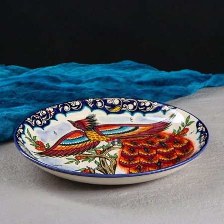 Largan Rishtan ceramics "Firebird" 28 cm, mix-1