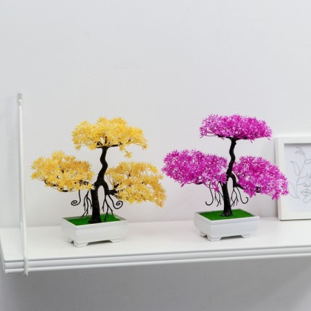 Bonsai in the pot "Push Tree" 10x23 cm, mix-3