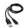 Cable Cablexpert CCB-USB-amapo2-1MB, Lightning-USB, 2.1 A, 1 m, charging + data transfer