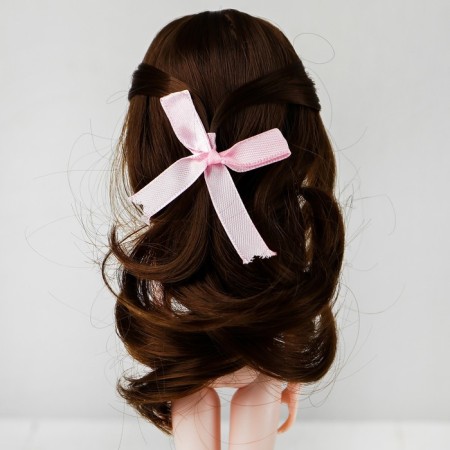 Hair for dolls "wavy with a tail" is small, color 9-2