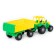 Tractor "Master", with trailer No. 1, Mix color