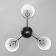 Jenny chandelier 3XE14 40W black and gold 56.5x56.5x36.5 cm Bayerlux