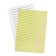 A4, 100 microns, calligrata, economy, transparent, yellow folder