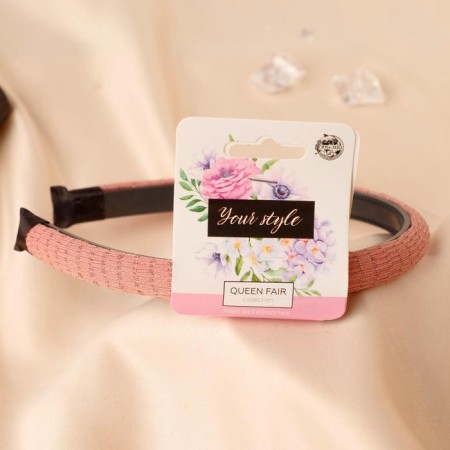 Hair cap "cosmea" strips shine, 1.5 cm, mix-3