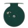 Inertial coil, metal plastic, diameter 6.5 cm, white-green color, 701