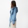 Women's jeans shirt with wax mist, p.48, blue