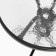 Set of garden furniture: table + 2 stools, beige, textile