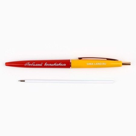 Handle Ball plastic automatic "Favorite Educator", blue paste 0.7 mm-2