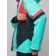Ski suit, size 44, turquoise color
