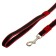 Kaponnoye zonik leash with double latex thread, 5 m x 2 cm, red