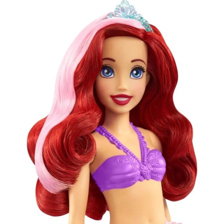 Doll "Little Mermaid - Color Splash", changes color, 35 cm-4