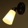 Sconces 2449/1 E14 40W Black