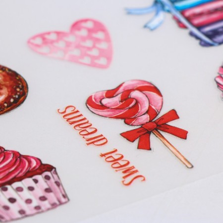 Thermal transfers for dolls "Sweet mood", 14.5 × 23.5 cm-3