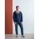 Male sweatshirt, size 46, black color