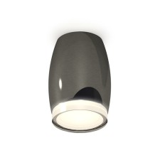 Ambrella Light Acrylic lamp, XS1123022, MR16 GU5.3 LED 10 W, black chrome, white matte, transparent