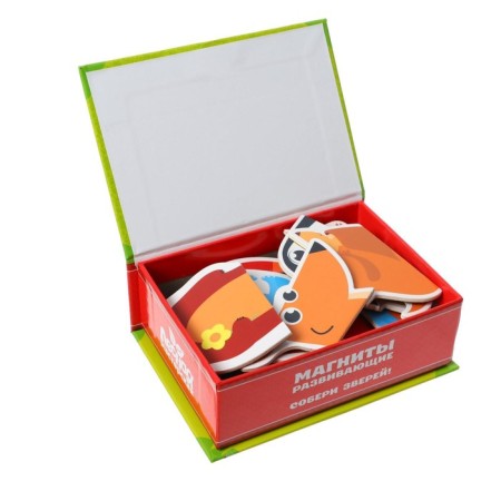 Developing magnets "Collect animals" (set 24 pcs)-3