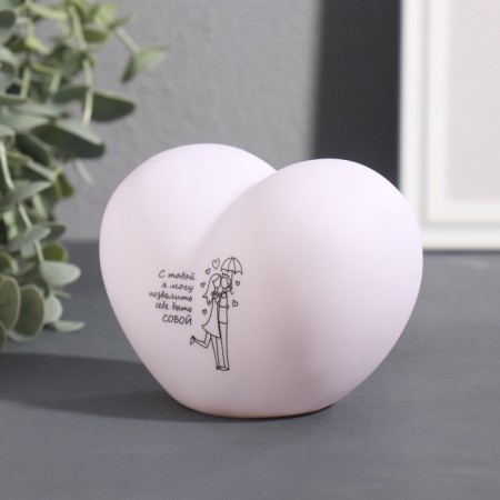 Nightlight "Heart" (pair) LED 3HLR44 8x11x7cm-3
