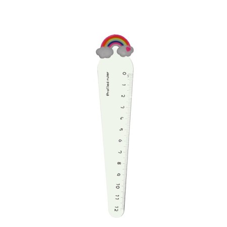 Line 12 cm "Rainbow", plastic, mix-1