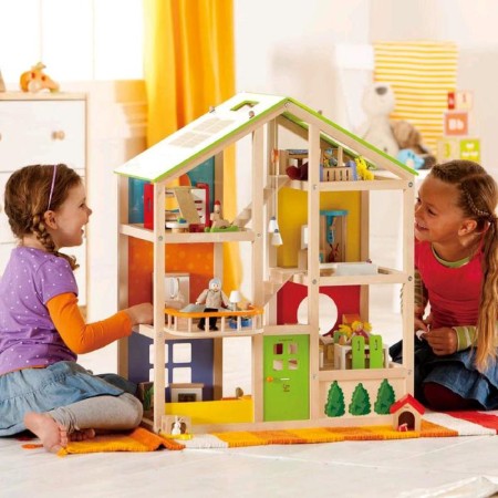 House puppet Hape All Season House, three -story, with furniture-1