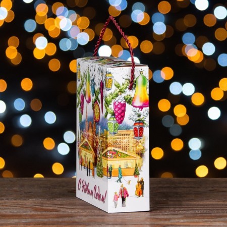Gift box "New Year traditions", 14 x 5.5 x 19 cm-2