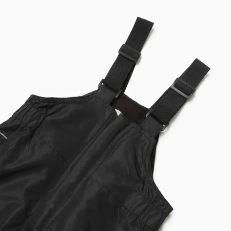 Semi -combination insulated for boys, black color, height 104 cm-1