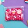 Hair elastic band "Mahrushka" (set of 80 pcs) tenderness, 2.5 cm, white pink