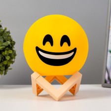 Night Smile Smile LED from batteries 3haa yellow 14x14x18 cm Risalux