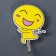 Hooks self -adhesive "running smiley", 2 pcs, drawing mix