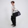 Children's sports bag for the boy "Football" with lightning, external pocket, black