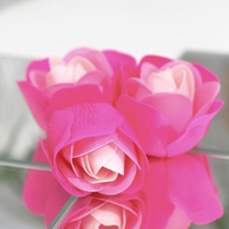 Soap roses, three -color, set of 3 pcs.-5