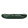 Yugana V-270 PC boat, rheck shafts, olive color