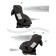 AMAROBABY BRILIANT, ISOFIX fastening, class D, group 0+/1/2/3 (0-36 kg), black color black
