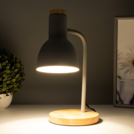 ECO table lamp 1xe27 40W gray 15x15x42.5 cm Risalux-2