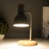 ECO table lamp 1xe27 40W gray 15x15x42.5 cm Risalux