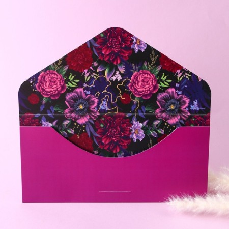 Envelope for money, software. Tach, 19x9 cm "The best", princesses-2