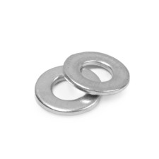 Washer Stroybat, flat, DIN125, galvanized, M4, 40 pcs