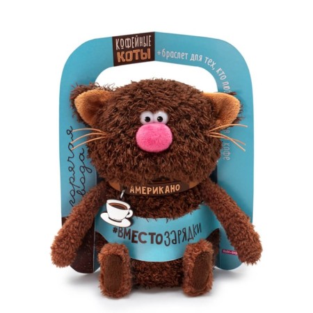 Soft toy "Cat Americano", 16 cm-5