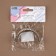 Farmoire sewing "semicircle", 8 cm, silver color