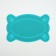 2-in-1 rug for a bowl/toilet for animals Figure, 40 x 25 cm, turquoise